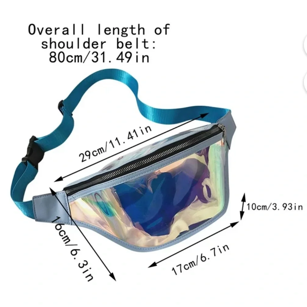 Crossbody‎ Bags Women Trendy Small Pink One Shoulder Colorful Waist Bag